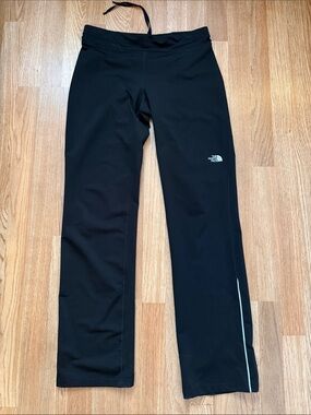 The North Face Black Workout Pants with Reflective Trim